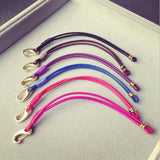 10pcs Leather Cord Bracelet Cuff Bangle