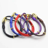 10pcs Leather Cord Bracelet Cuff Bangle