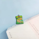 10pcs Snacks Chips Pendant Charms for Women DIY Earrings C297