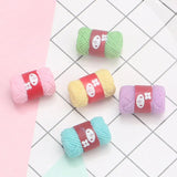 10pcs Woolen Yarn Resin Charms Jewelry Making DIY Earring Pendant Keychain C316