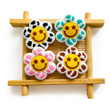 10pcs Sunflower Silicone Teether Beads DIY Nipple Chain Accessories