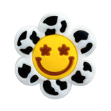 10pcs Sunflower Silicone Teether Beads DIY Nipple Chain Accessories