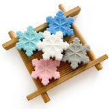 10pcs Snowflake Silicone Beads Teether DIY Jewelry Accessories