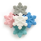 10pcs Snowflake Silicone Beads Teether DIY Jewelry Accessories