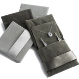 10pcs Velvet Jewelry Storage Bag Christmas Earring Necklace Display Holder