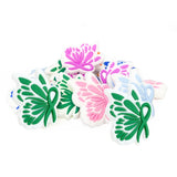 10pcs Butterfly Ribbon Beads Silicone Charms for DIY Pacifier Chains
