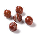 10pcs Natural Stone Agate Amethyst Planet Figurine Carving Beads Display Decor