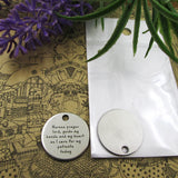 10pcs Nurses Prayer Stainless Steel Charms Pendant DIY Jewelry Findings