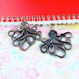 10pcs Octopus Charms DIY Jewelry Making Pendant Fit Bracelets Necklaces