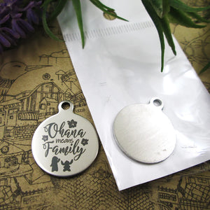 10x Stainless Steel Charms Pendant DIY Findings