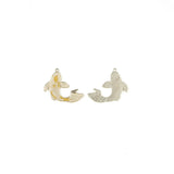 10pcs Koi Fish Enamel Charms for DIY Jewelry Making Craft