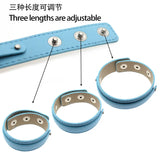10pcs Leather Wristband Small Belt Slide Charm Letters DIY Accessory