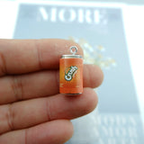 10pcs Cola Soda Drink Charms for Jewelry Making