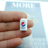 10pcs Cola Soda Drink Charms for Jewelry Making