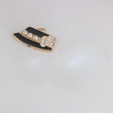 10pcs Pearl Cap Lady Floating Enamel Charms Alloy Pendant DIY Jewelry YZ411
