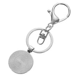 Custom Photo Keychain Family Member Name Logo Couple Gift