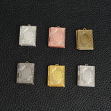 10pcs Photo Frame Memory Book Locket Charm Pendant Romantic Love Vintage