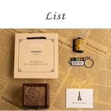 10pcs Film Roll Keychain DIY Photo Album Keyrings Personalized Gift