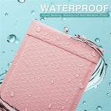 10pcs Pink Bubble Envelope Bags Self Seal Mailers Padded Envelopes With Bubble