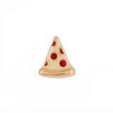 10pcs Pizza Floating Charms For Living Locket Necklace Watches