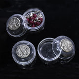 10pcs Plastic Storage Box for Round Beads Catholic Rosary Cross