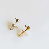 10pcs Plastic Round Clear Earring Back Stud Stoppers