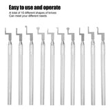 10pc Wax Carving Craft Jewelry DIY Tool Set for Jeweler
