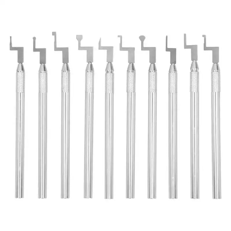 10pc Wax Carving Craft Jewelry DIY Tool Set for Jeweler