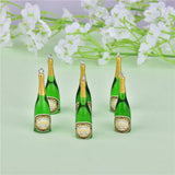 10pcs Prosecco Resin Champagne Bottle Charms for Earring DIY