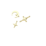 10pcs Punk Alloy Pendants for DIY Jewelry