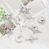 10pcs Punk Alloy Pendants for DIY Jewelry