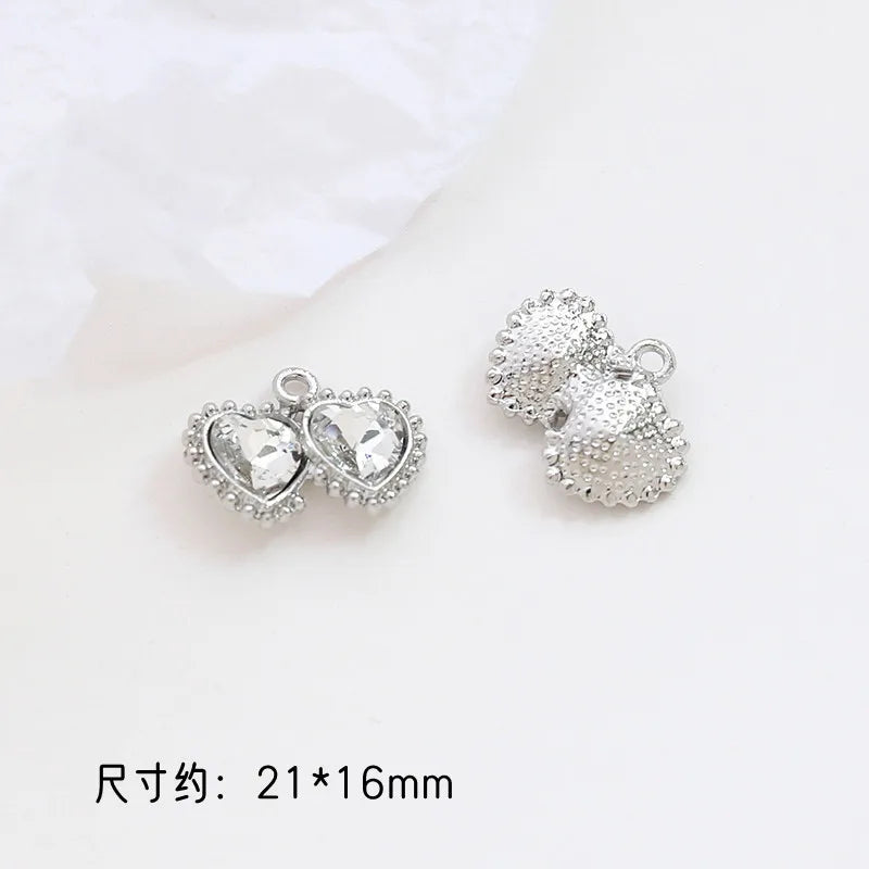 10pcs Punk Sweet Ins Alloy Pendant DIY Jewelry Pendants Accessories