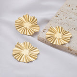 10pcs Raw Brass Leaf Charms for Statement Drop Earrings