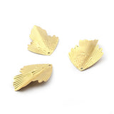 10pcs Raw Brass Leaf Charms Earrings Findings DIY Pendant Jewelry