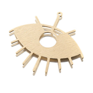 10pcs Sun Eye Charms Pendants DIY Earrings Necklace Making Findings