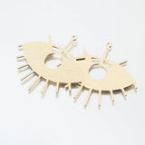 10pcs Sun Eye Charms Pendants DIY Earrings Necklace Making Findings