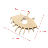 10pcs Sun Eye Charms Pendants DIY Earrings Necklace Making Findings