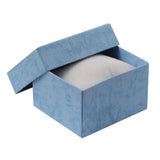 10pcs Cardboard Jewelry Boxes with Sponge Pad 89x81x54mm