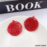 10pcs Red Easter Pendant Charms for Diy Earrings Necklace Jewelry Making