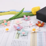 10pcs Small Fresh Resin Earrings Pendant DIY Material Hyun Ya Wind