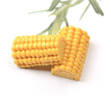10pcs Maize Corn Resin Charms for Jewelry Making Craft C181