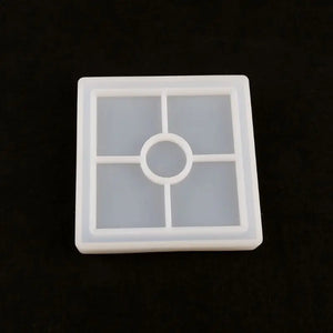 10pcs Resin Coaster Molds Irregular Silicone Mold for DIY Art Crafts