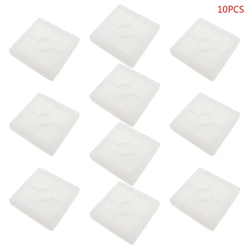 10pcs Resin Coaster Molds Irregular Silicone Mold for DIY Art Crafts