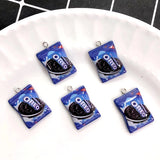 10pcs Resin Chocolate Biscuit Earring Charms DIY Phone Case Embellishment D94