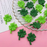 10pcs Resin Lucky Tree Charm Leaf Pendant for DIY Jewelry Scrapbooking