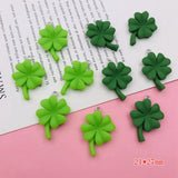 10pcs Resin Lucky Tree Charm Leaf Pendant for DIY Jewelry Scrapbooking