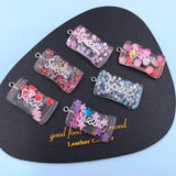 10pcs Sweet Candy Resin Flatback Charms for DIY Keychain Earring Scrapbooking