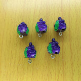 10pcs Resin Fruit Charm Lemon Pendant DIY Accessories