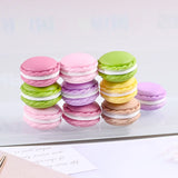 10pcs Macaron Cookie Pendant Jewelry Making Charms DIY Earrings Keychain C570