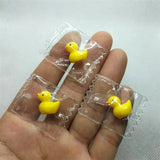 10pcs Resin Duck Charms for DIY Jewelry Making
